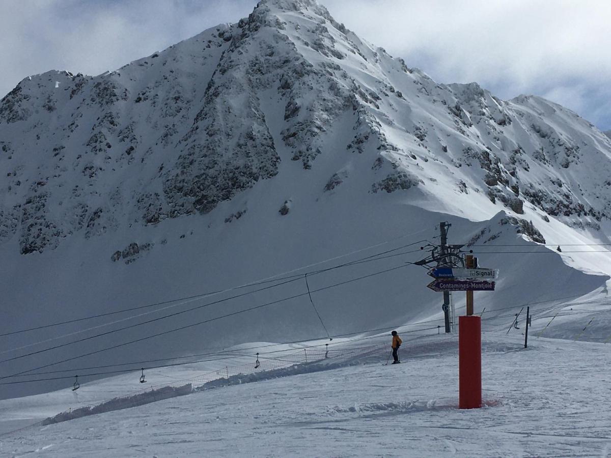 Les Pierres Blanches Mont Blanc Apartment Les Contamines-Montjoie Bagian luar foto