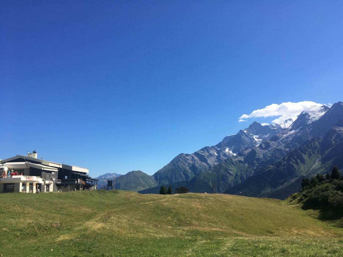 Les Pierres Blanches Mont Blanc Apartment Les Contamines-Montjoie Bagian luar foto